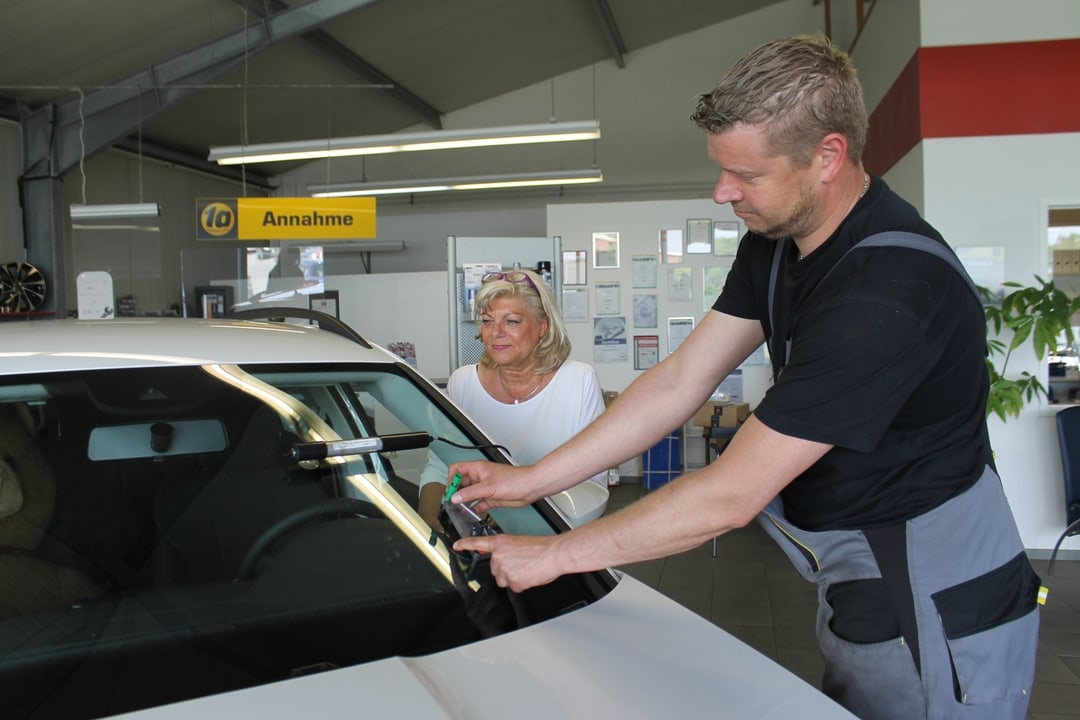 Glasreparatur und Austausch